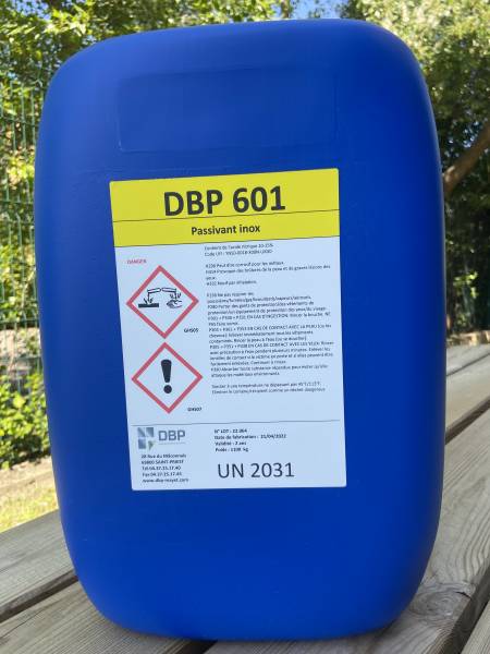 DBP 601 et DBP 601 N - Produits passivant et neutralisant pour l'inox - Nord (59)
